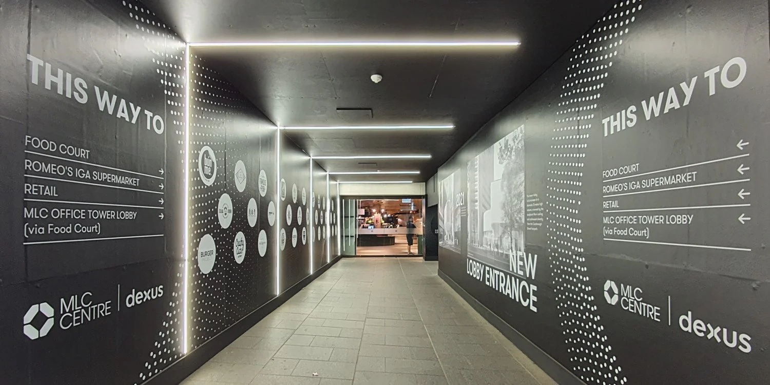 Hoarding Signage