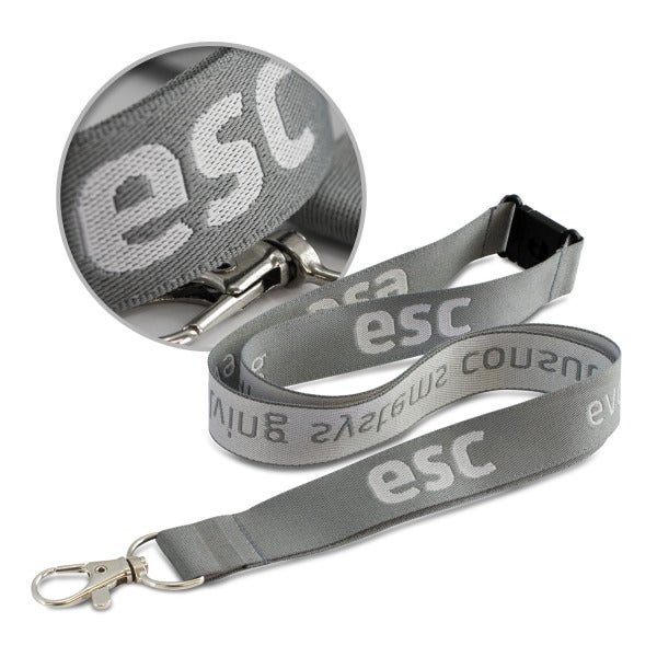 Custom Jacquard Lanyard