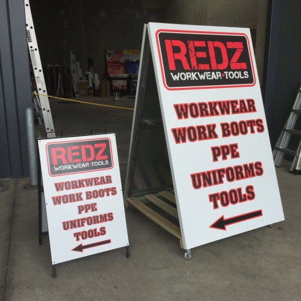 Redz "A" frame