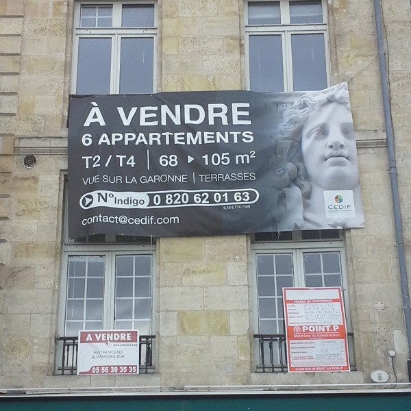 Bache chantier - Signarama Bordeaux Sud