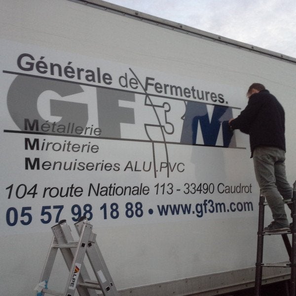 Habillage camion - Signarama Bordeaux Sud