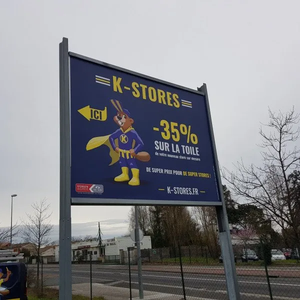 Affichage 4x3 - Signarama Bordeaux Sud