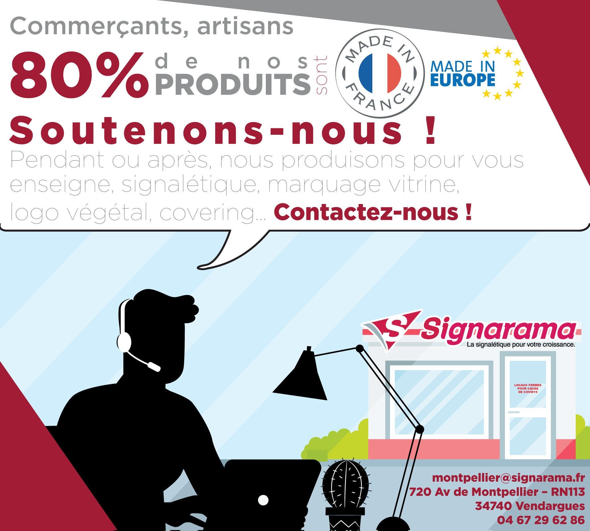 SOUTENONS-NOUS - CORONAVIRUS