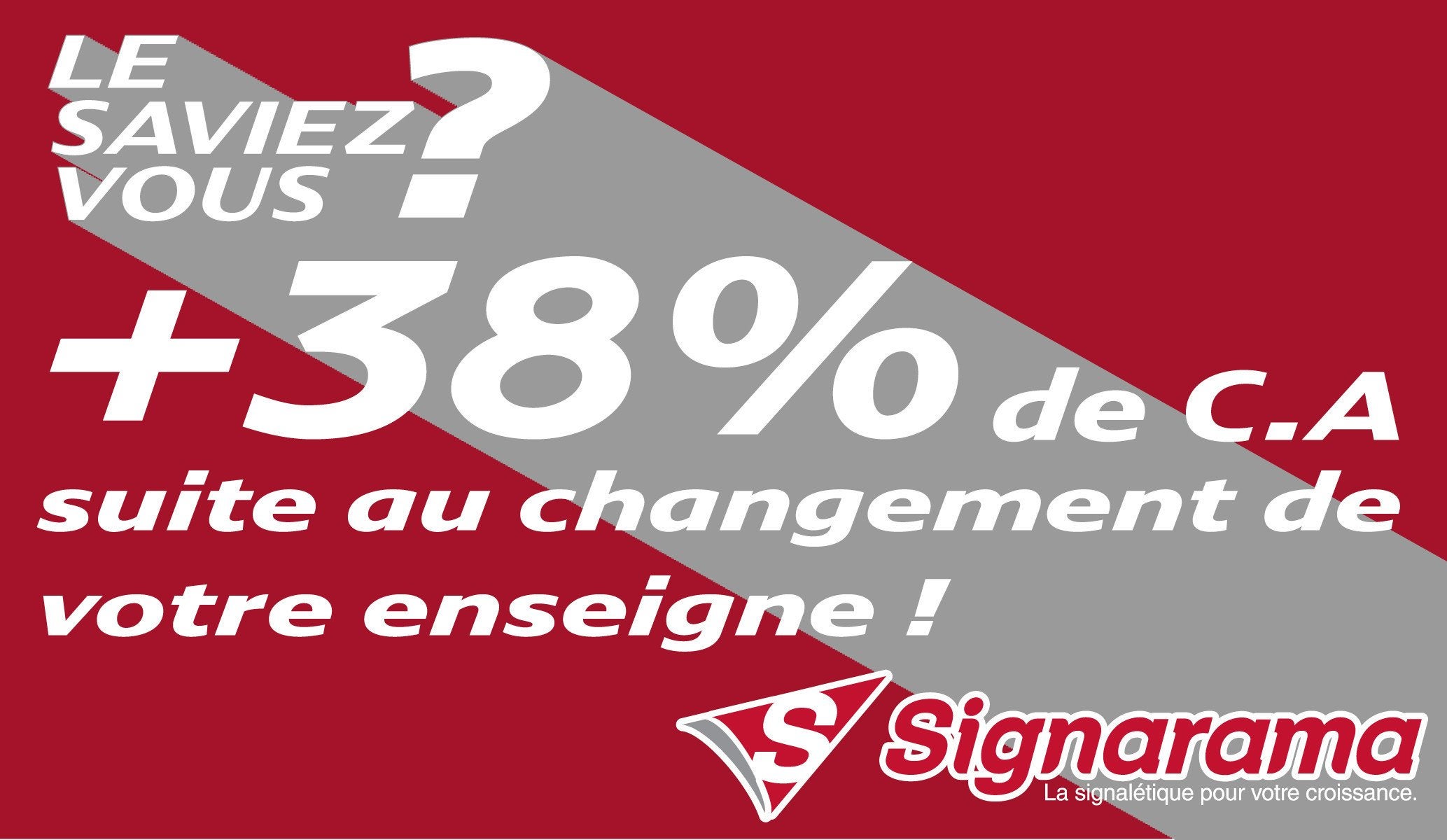 VOTRE ENSEIGNE - VOTRE CHIFFRE D'AFFAIRES
