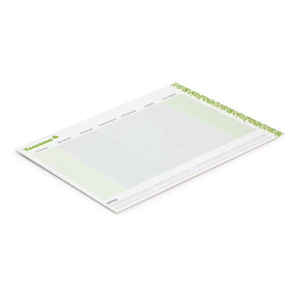 Custom A2 Desk Planner - 25 Leaves