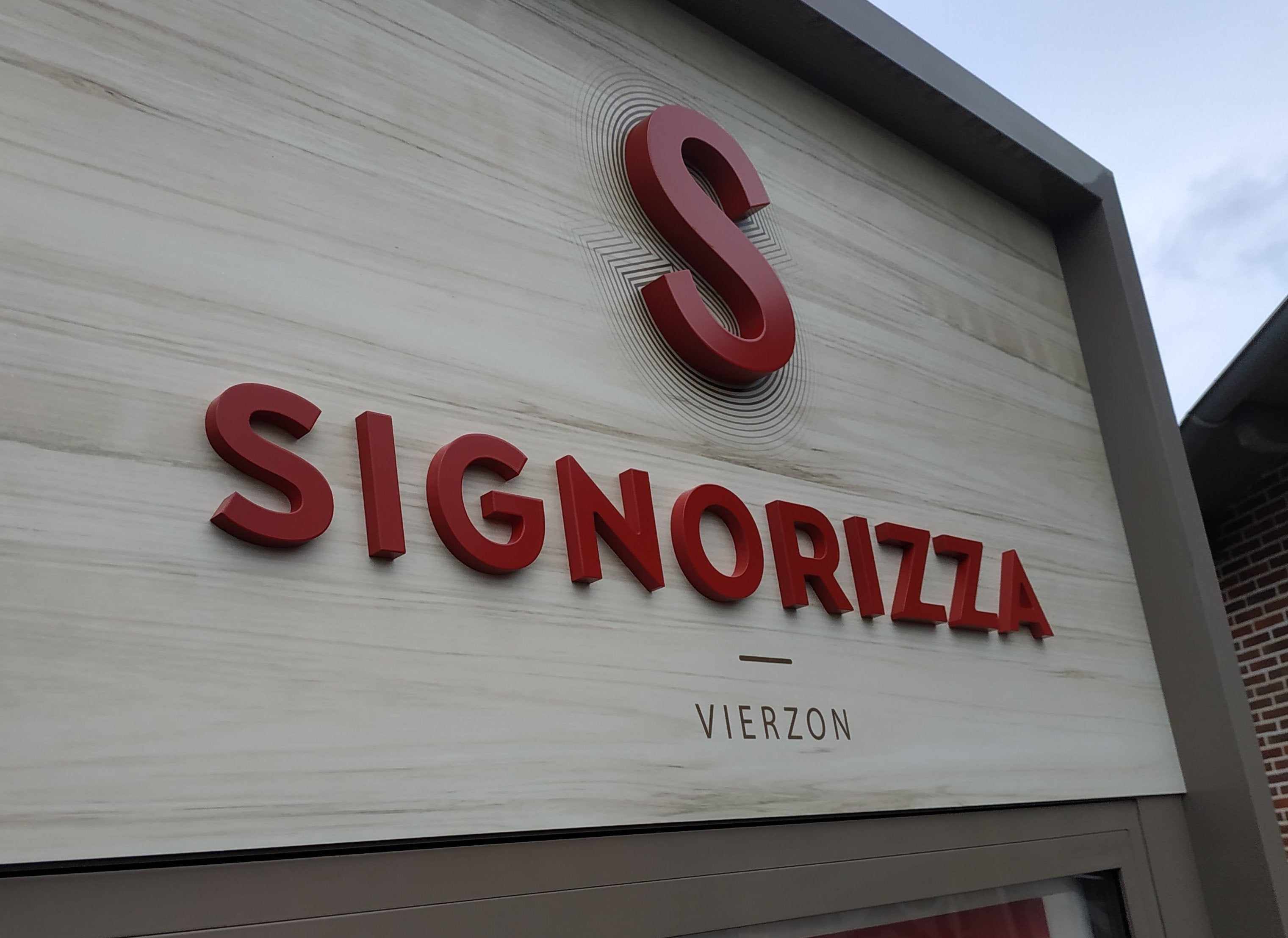 SIGNALETIQUE EXTERIEURE DE RESTAURANT
