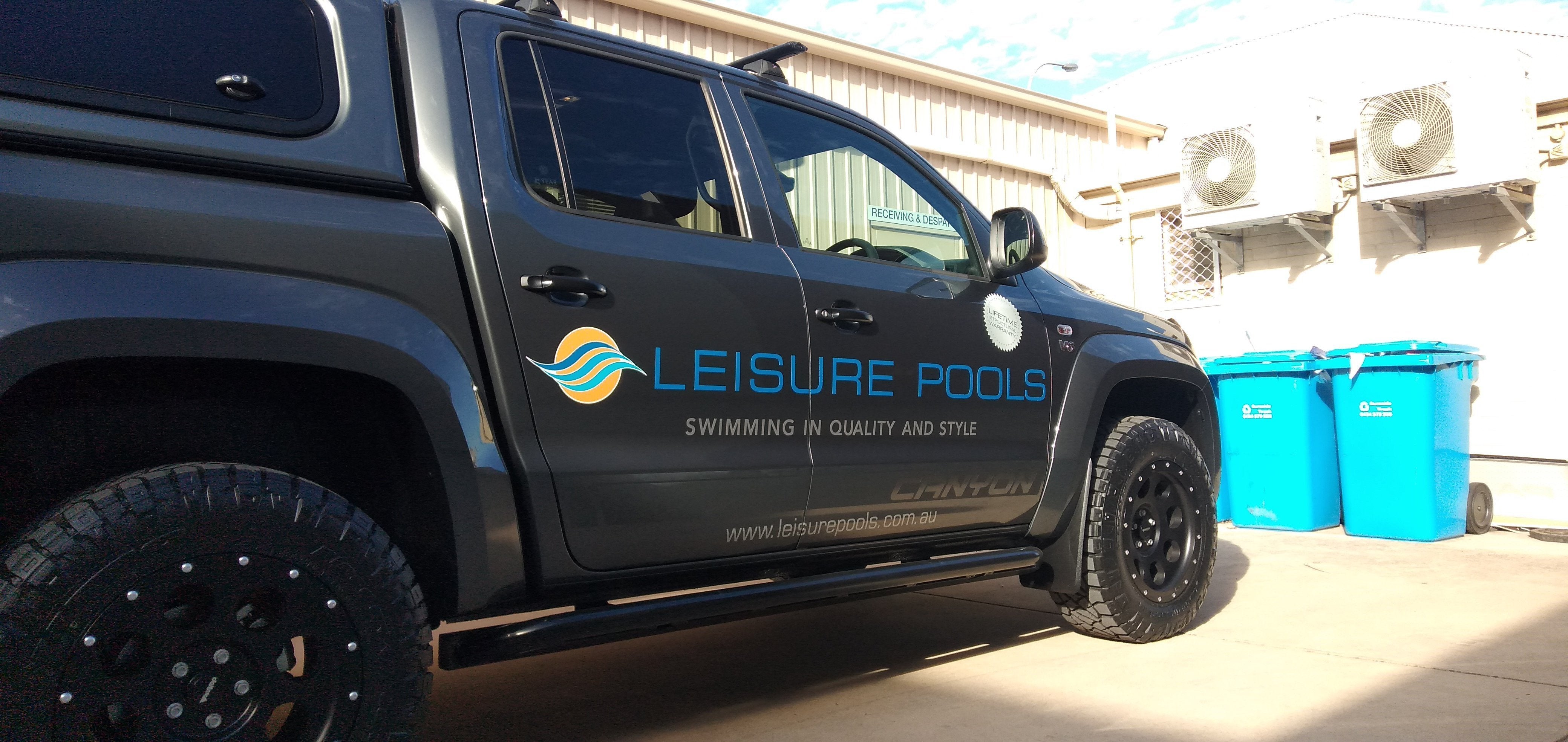 Vehicle Graphics - Leisure Pools Adelaide Metro