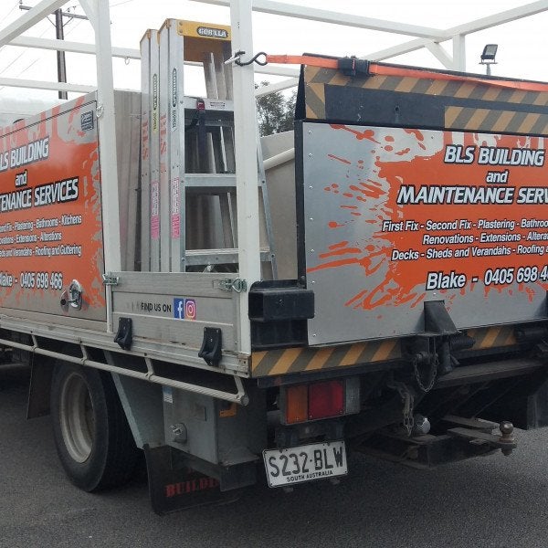 BLS Building and Maintenance Services - Vehicle Graphics
