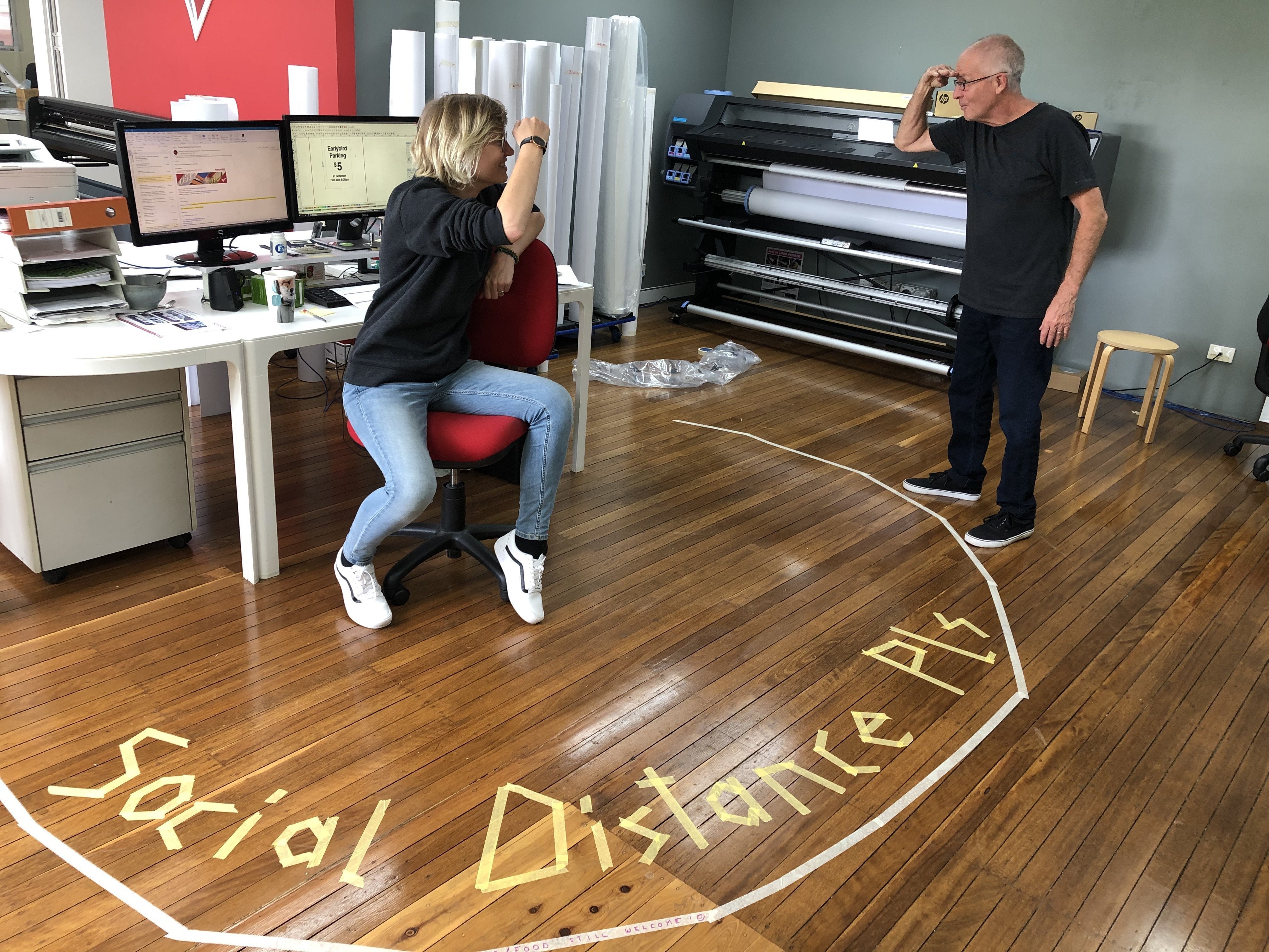 Social Distancing in the Workplace