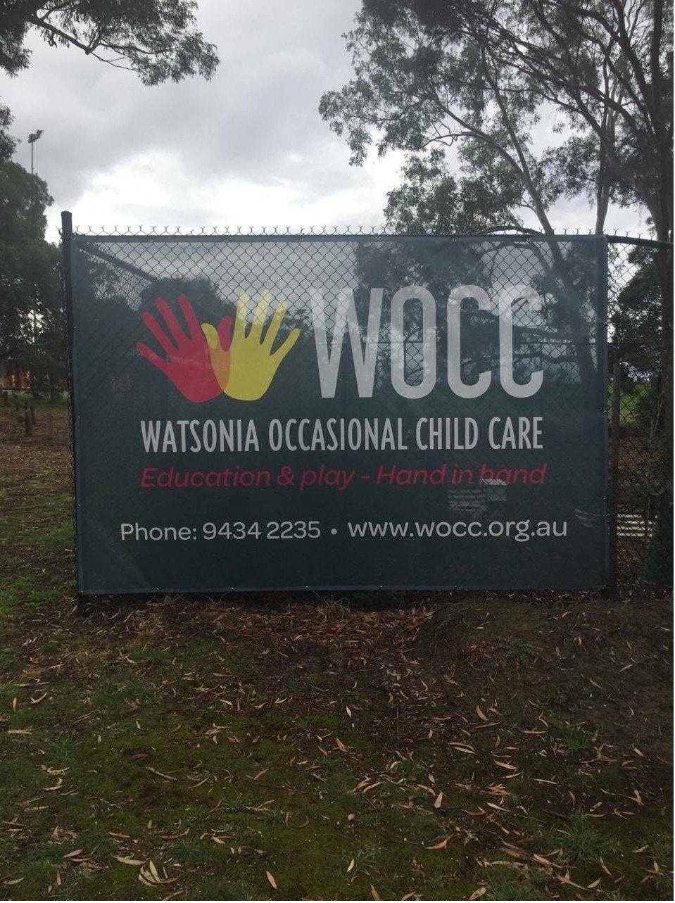 Mesh Banner - Watsonia Occasional Child Care