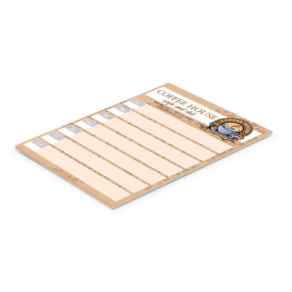Custom A5 Note Pad - 25 Leaves