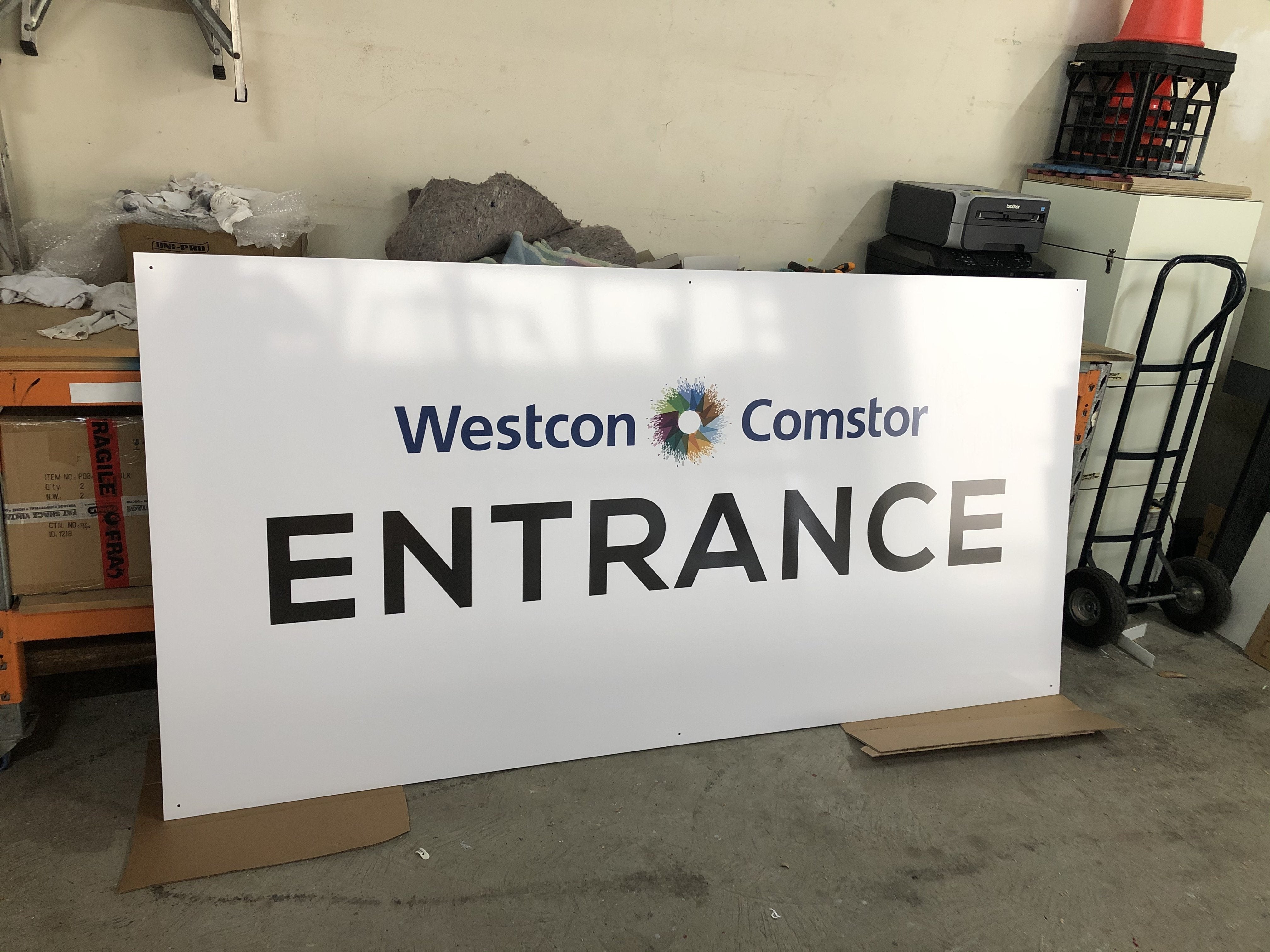 New Signage for New Premises