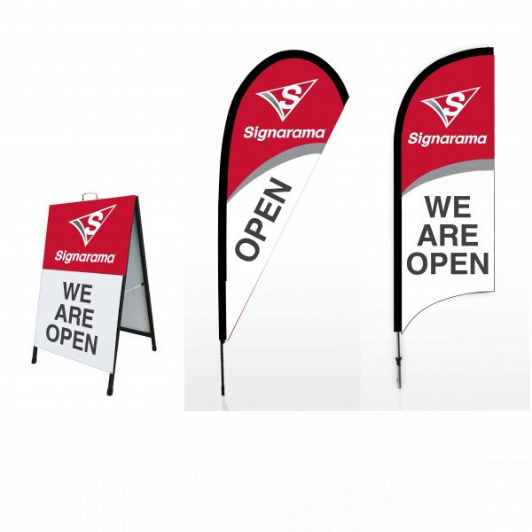 How Outdoor Event Banner Flags Create the WOW Factor