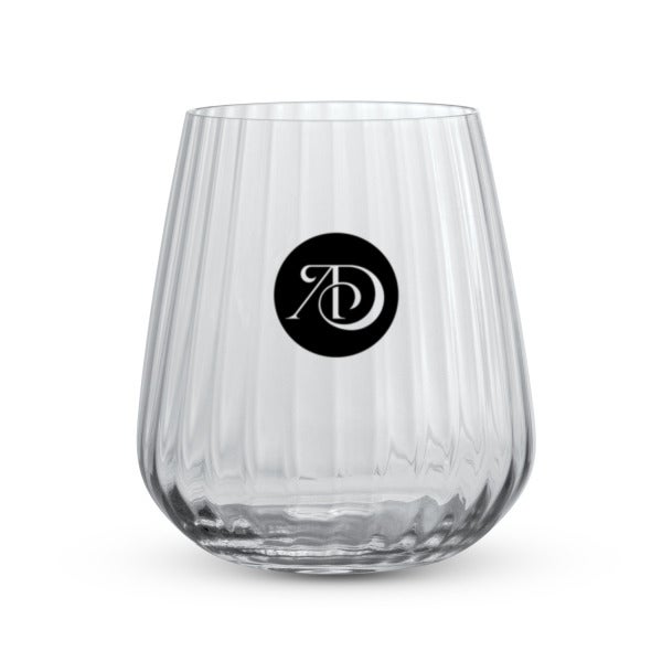 Custom Luigi Bormioli Optica Stemless Low Ball