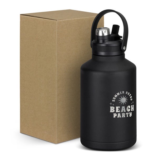Custom Grizzly Vacuum Bottle - 2L