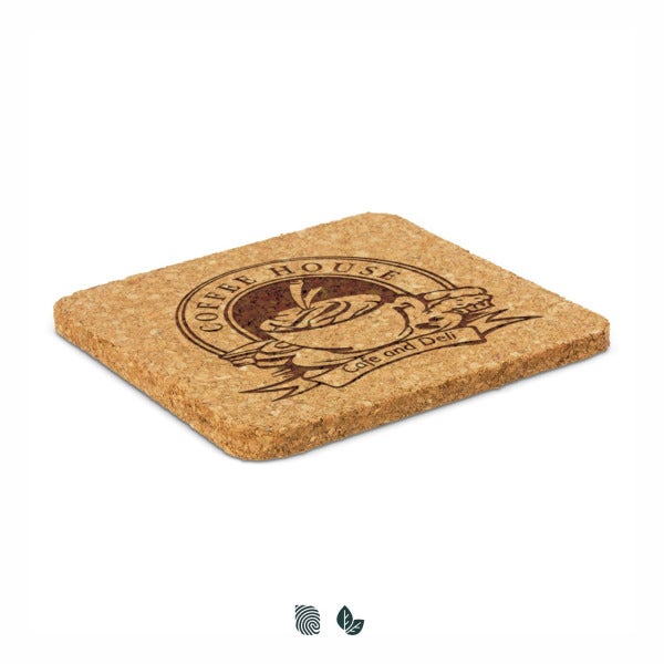 Custom Oakridge Cork Coaster - Square