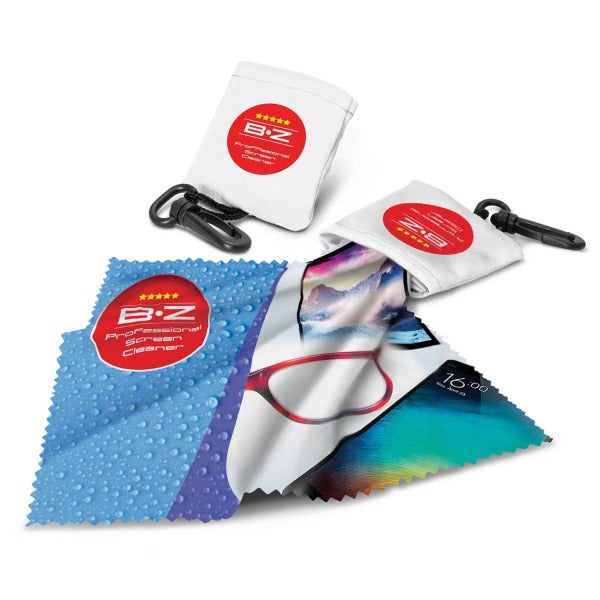 Custom Biz Screen Cleaner with Clip