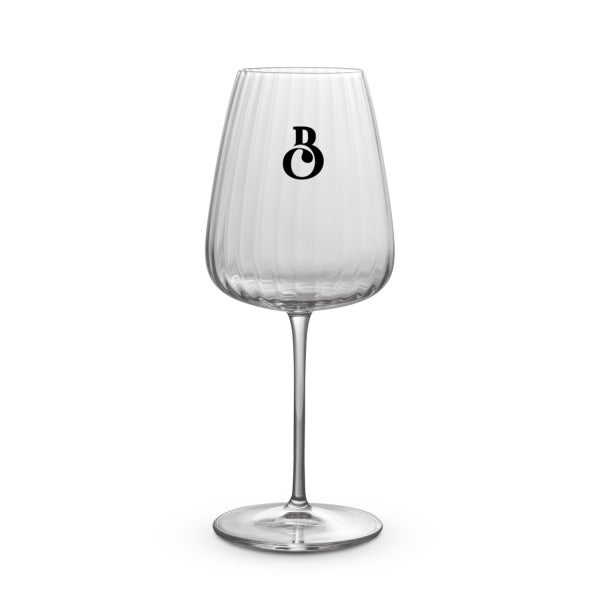 Custom Luigi Bormioli Optica Chardonnay Glass