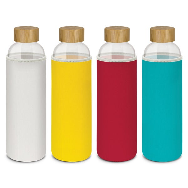 Custom Eden Glass Bottle - Neoprene Sleeve