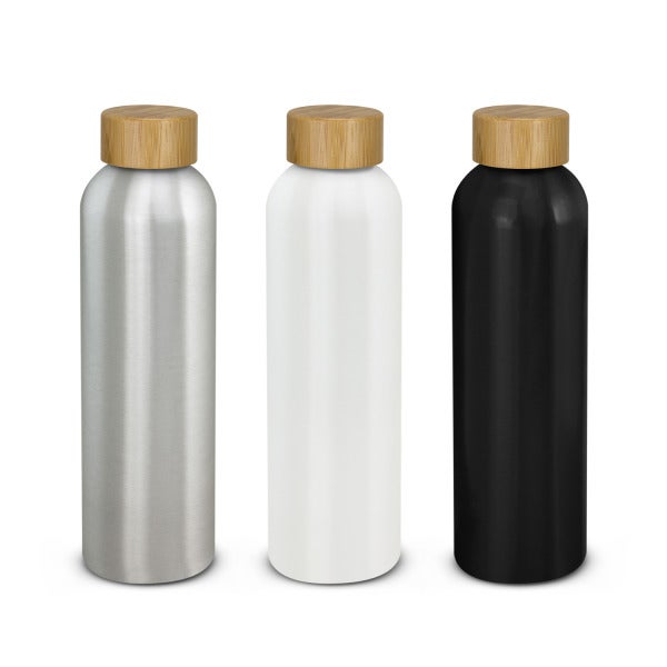 Custom Eden Aluminium Bottle Bamboo Lid