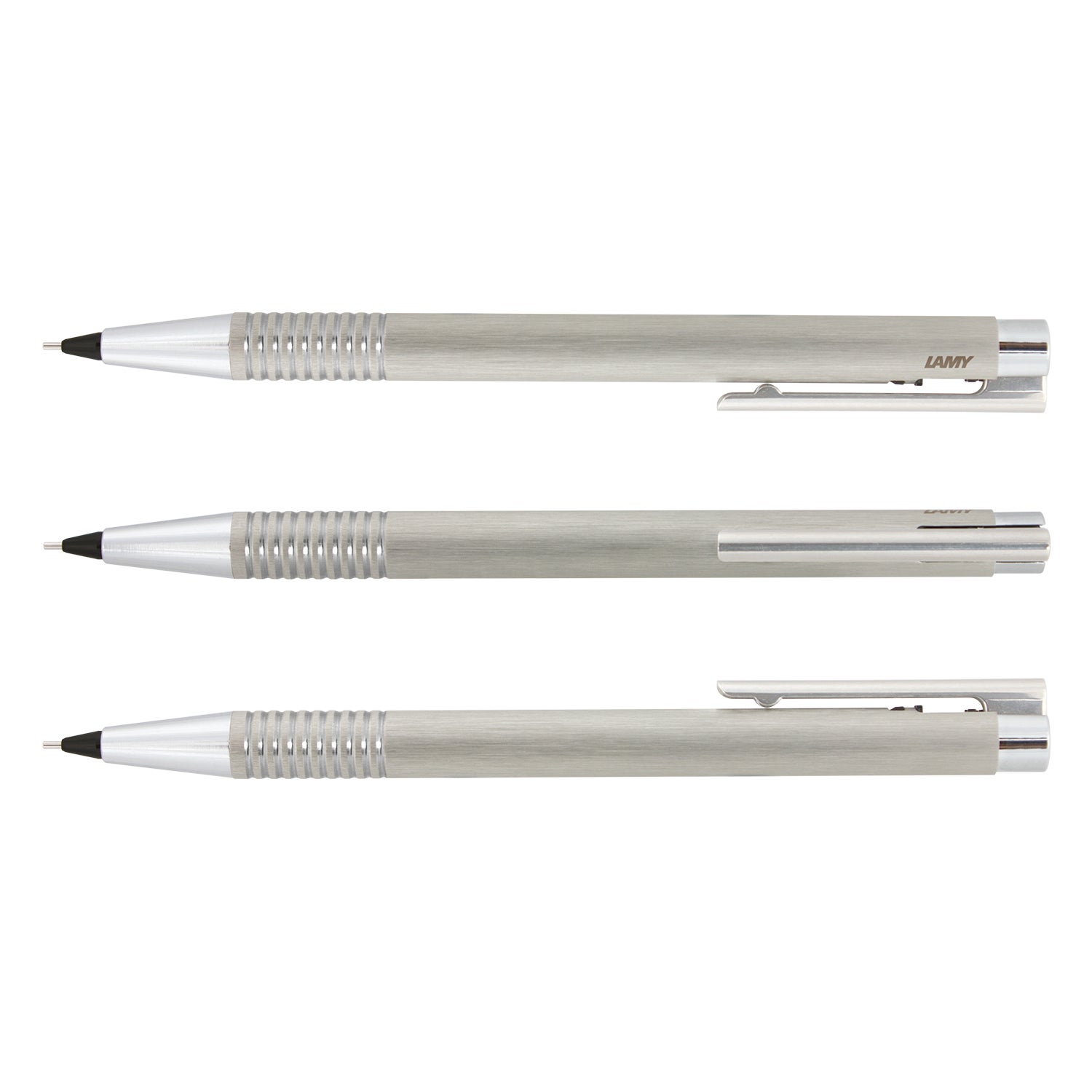 LAMY Logo Pencil - Brushed Steel