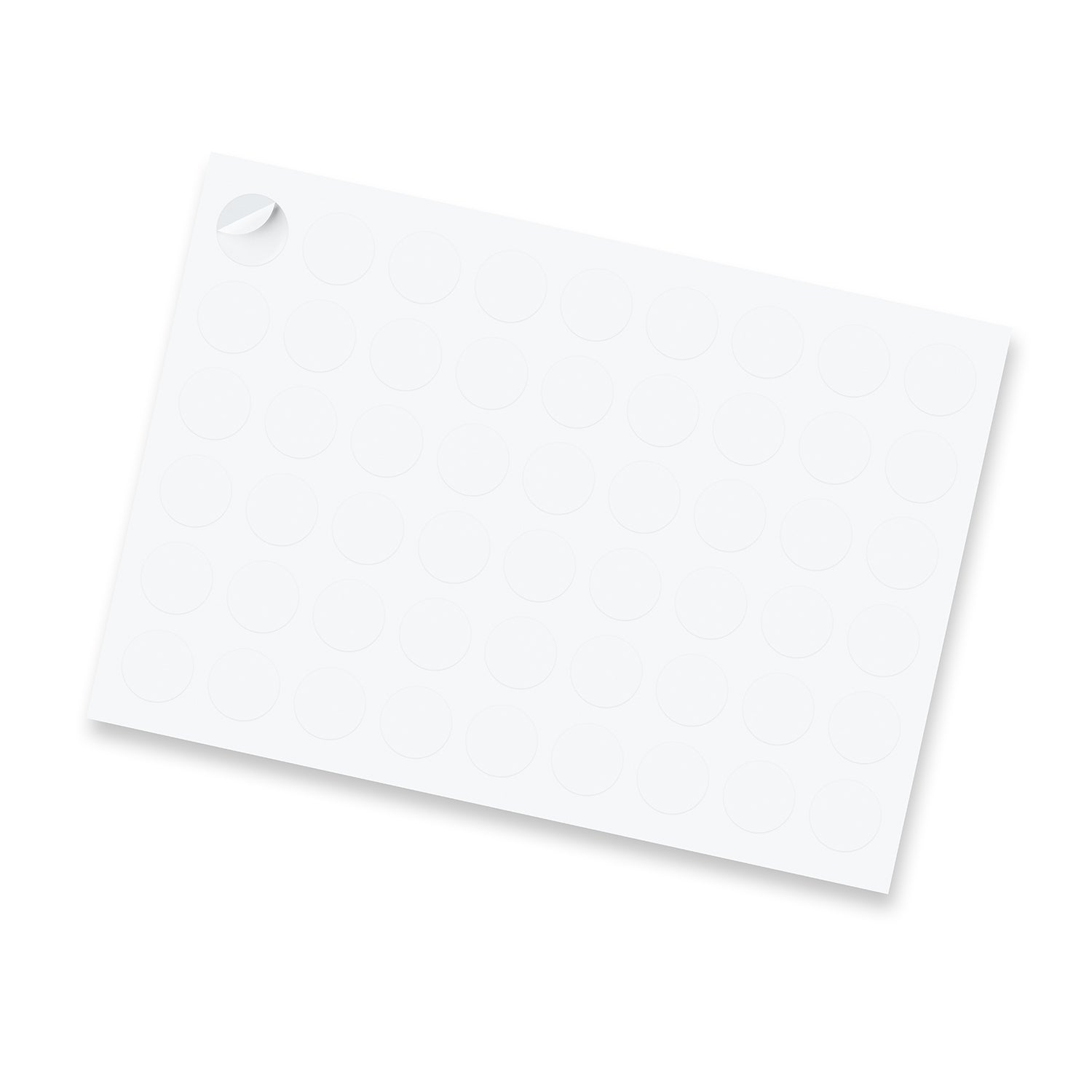 Sticker Sheet 26mm Circle - Matte