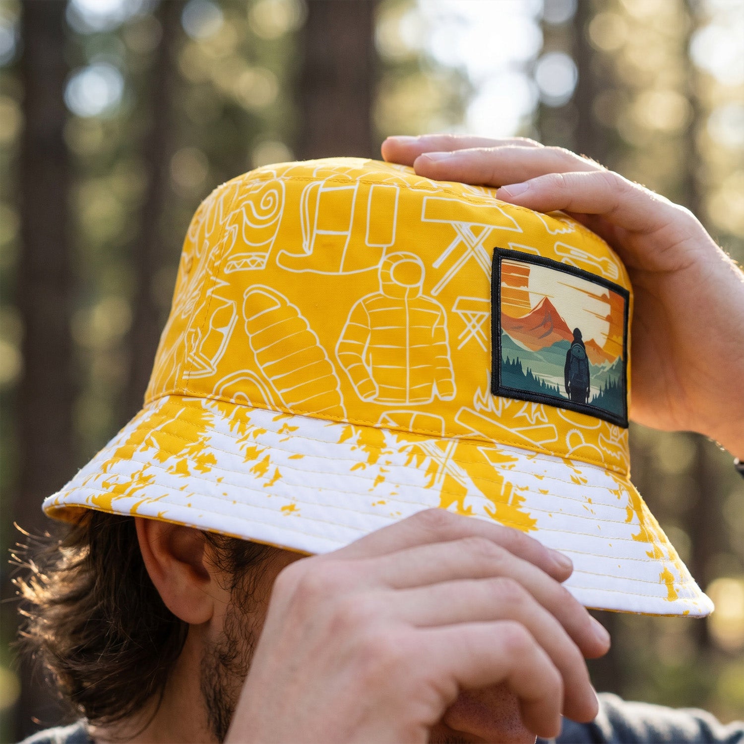 Sonny Custom Bucket Hat with Full Colour Patch