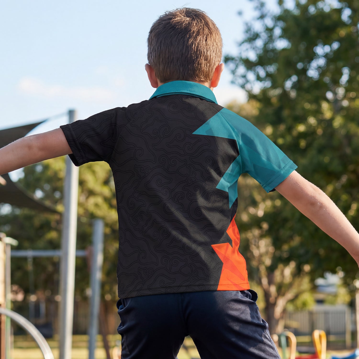 Custom Youth Active Polo