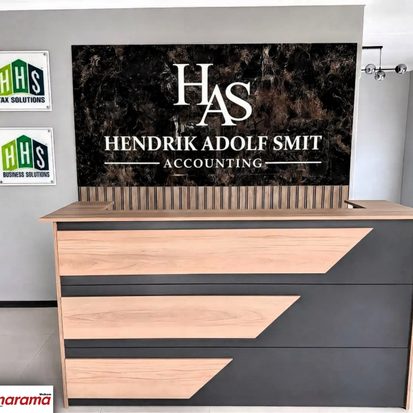 RECEPTION AREA SIGNAGE THAT MAKES A DIFFERENCE!
