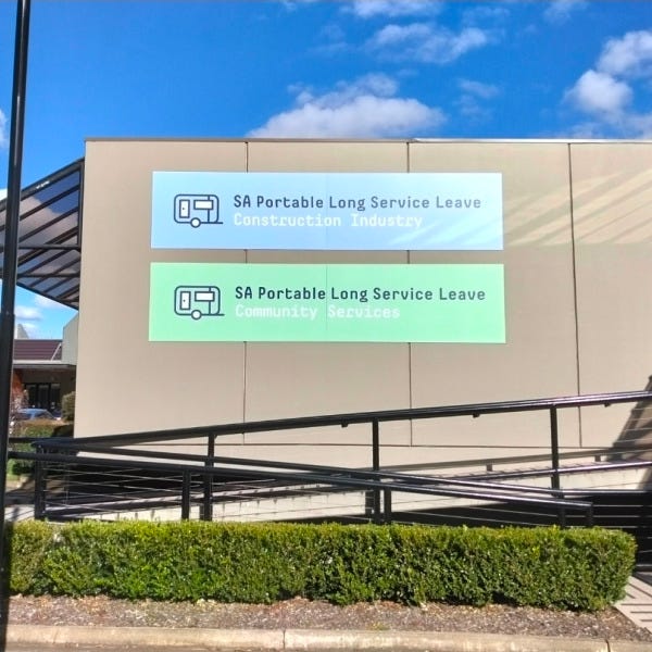 ACM Building Signage