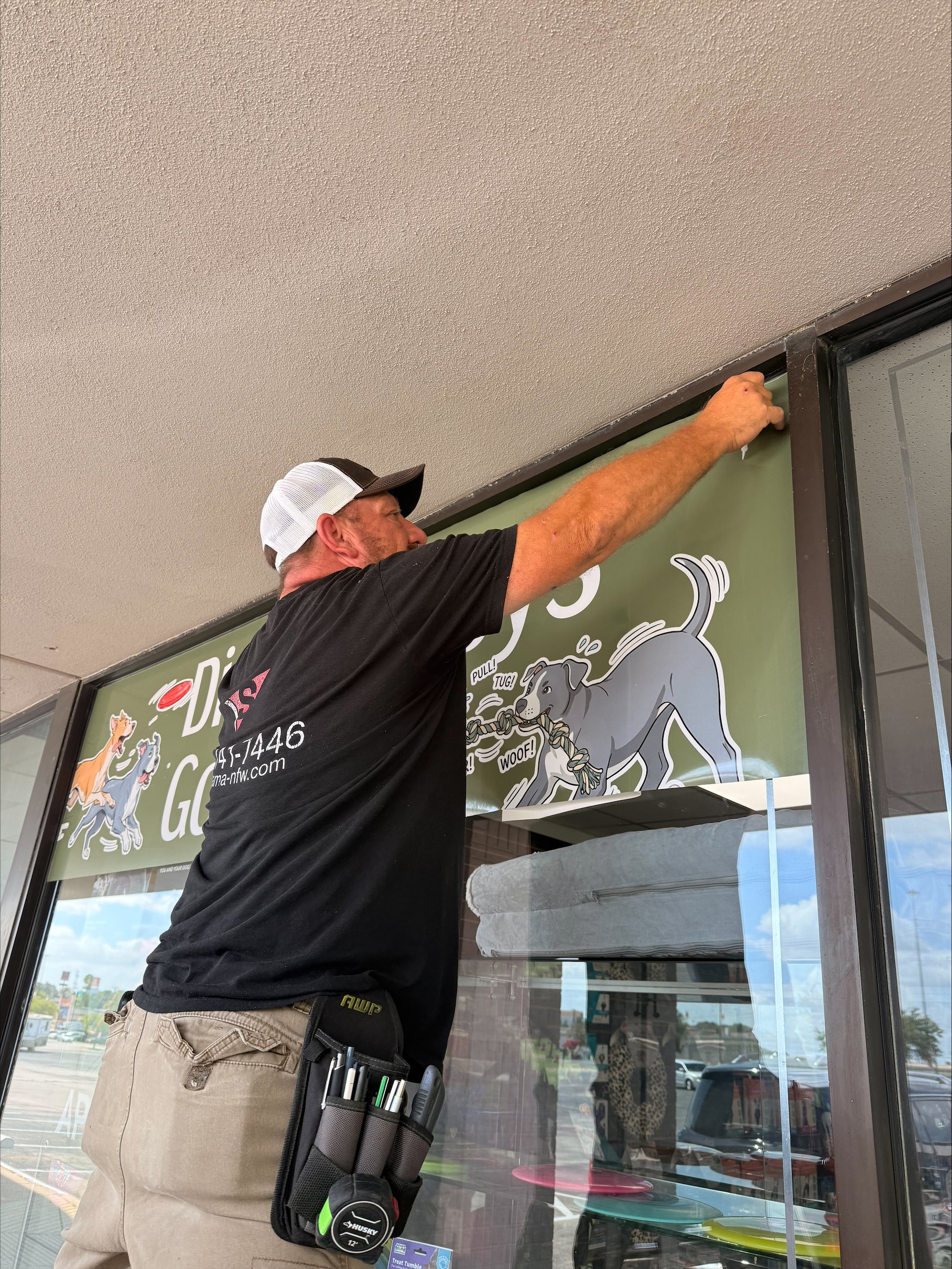 Dog Days Parks and Rec Gets a Fresh New Look with Custom Window Graphics