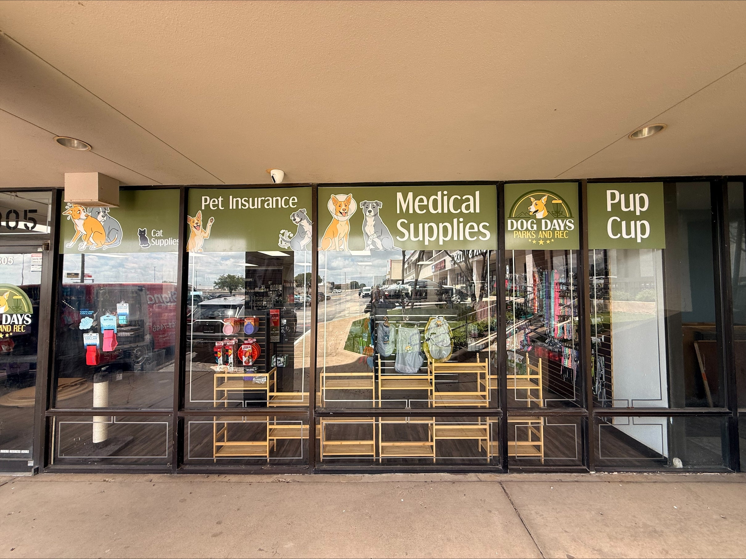 Dog Days Parks and Rec Gets a Fresh New Look with Custom Window Graphics