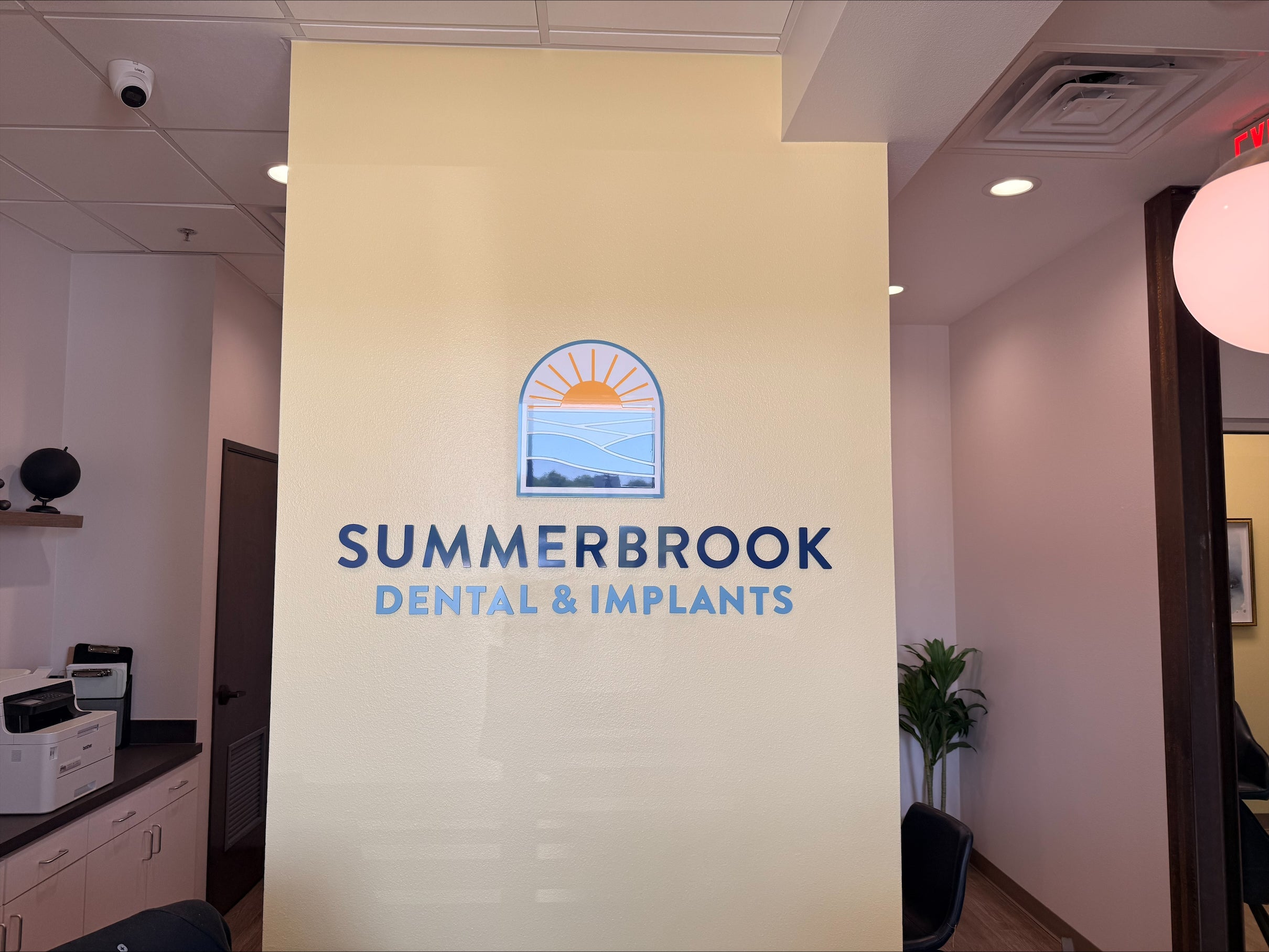 Summerbrook Dental and Implants - Custom Dimensional Letters Add a Professional Touch