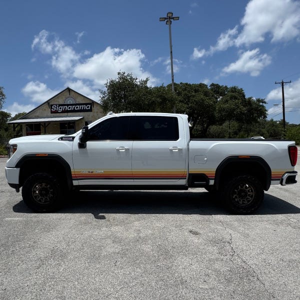Truck Stripe Graphics_Driver Side_Signarama