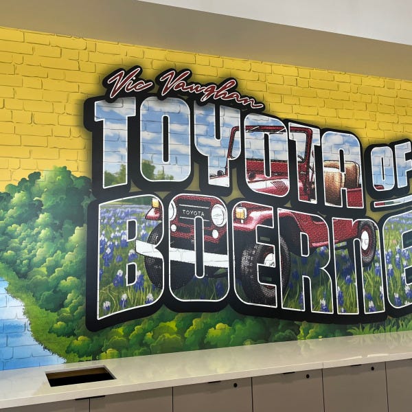 Toyota of Boerne_Vic_Wall Wrap