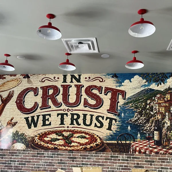 Carmellas Pizza Parlor_Wall Mural