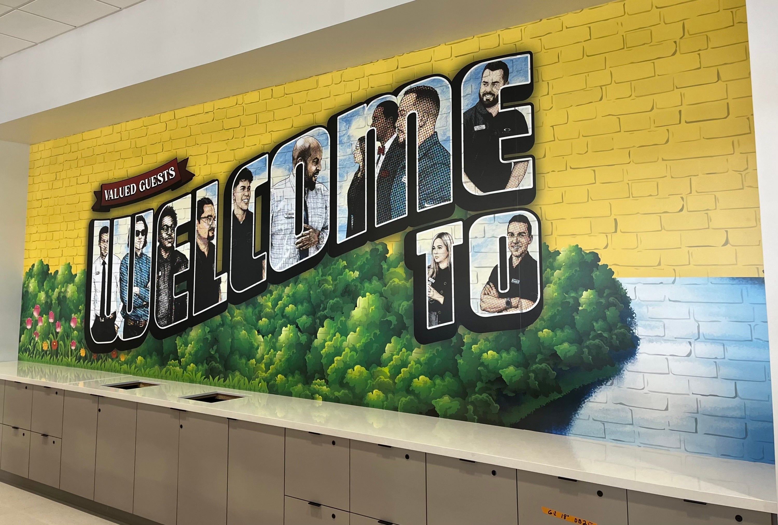 Check Out the New Wall Graphics at Vic Vaughan Toyota of Boerne