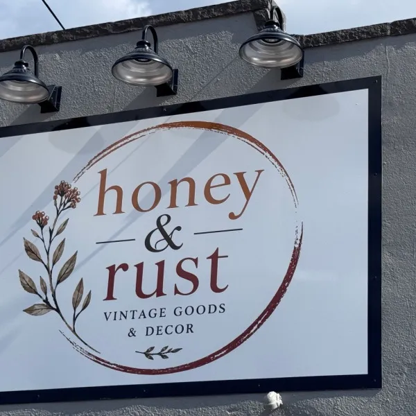 Honey and Rust_Building Sign_Exterior Sign