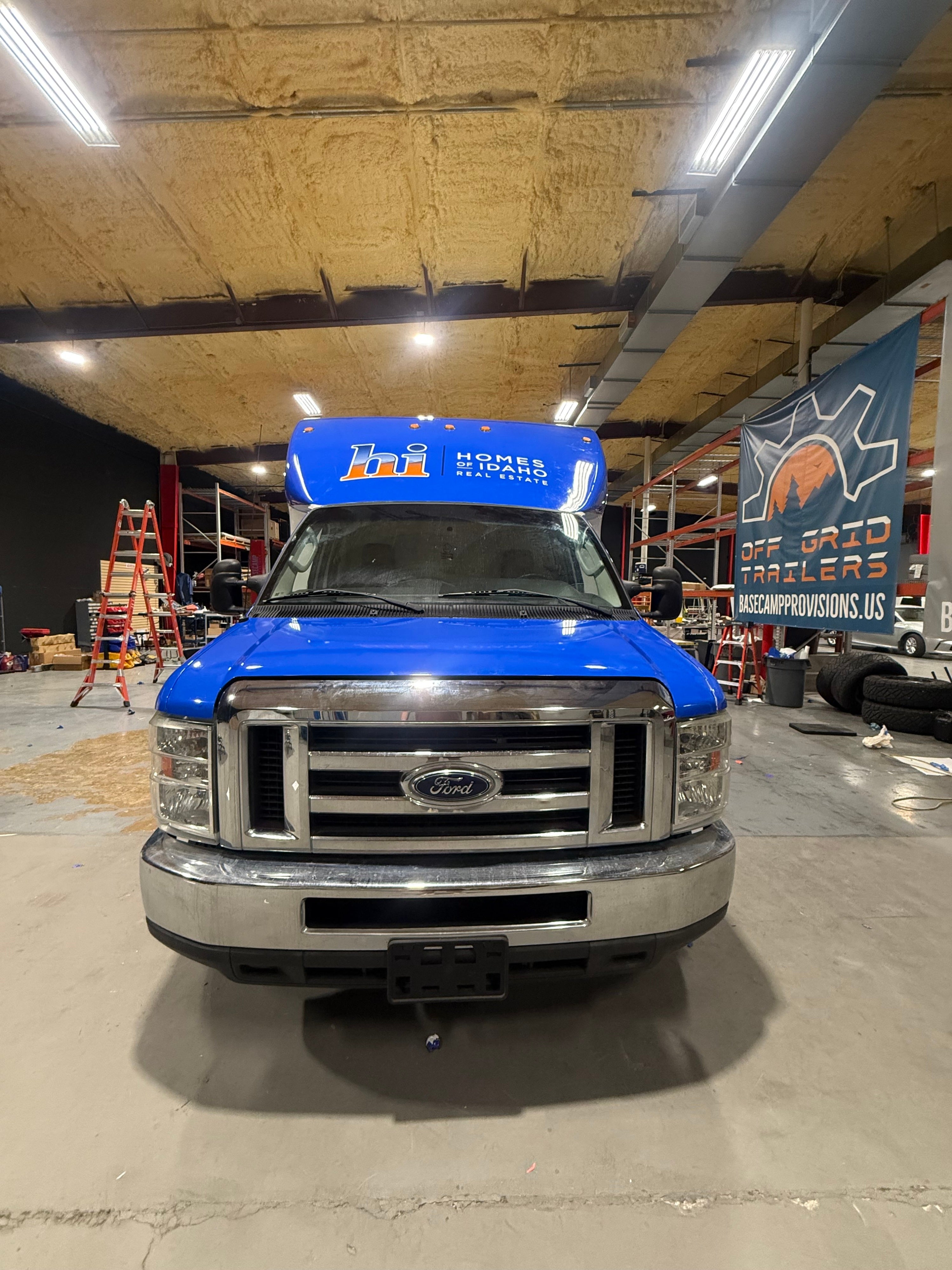 From Our Shop to Their Customer: Installing a Full Vehicle Wrap for Homes of Idaho Before Delivery