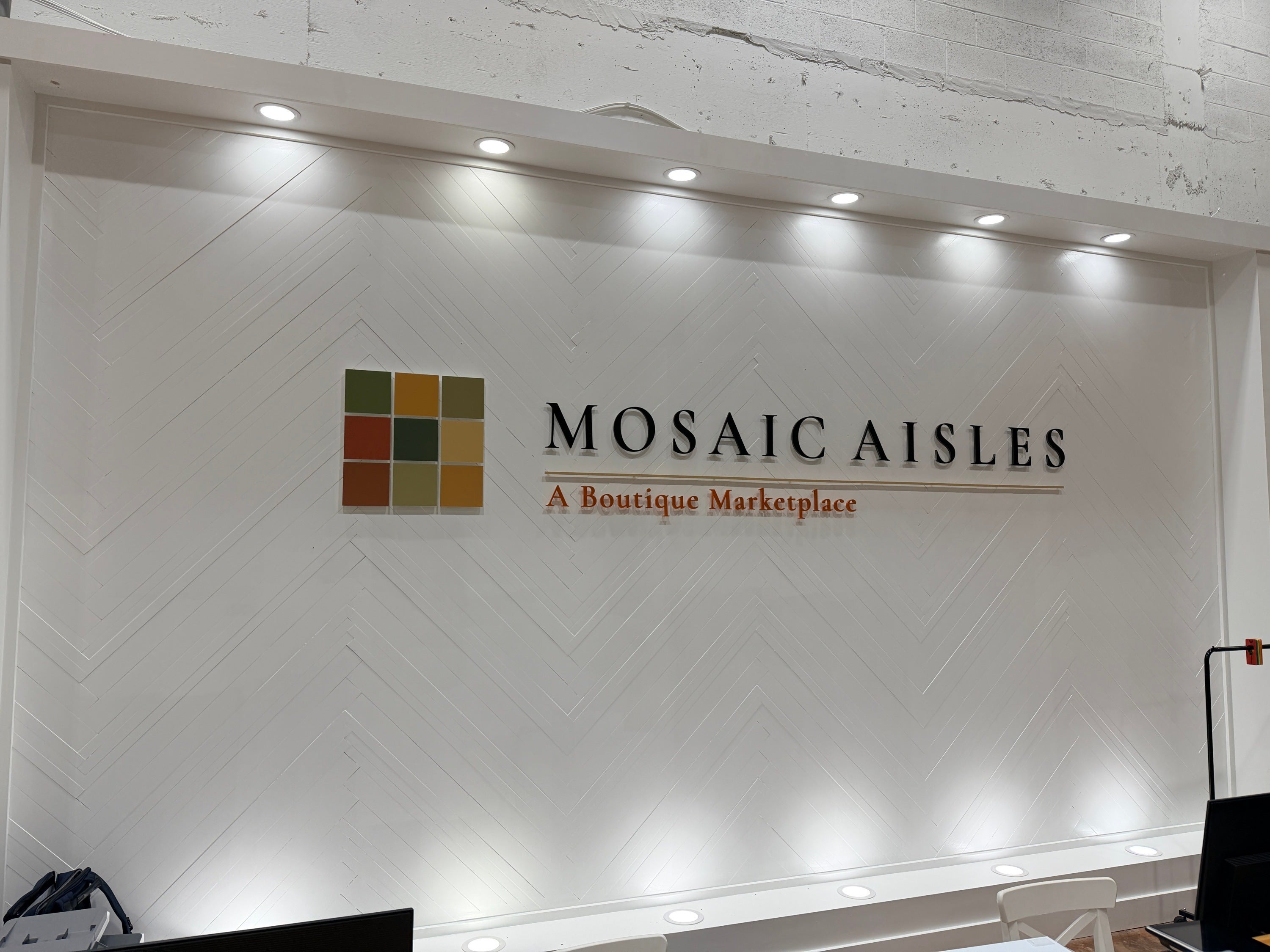 Elevating Interior Space with a Custom PVC Logo