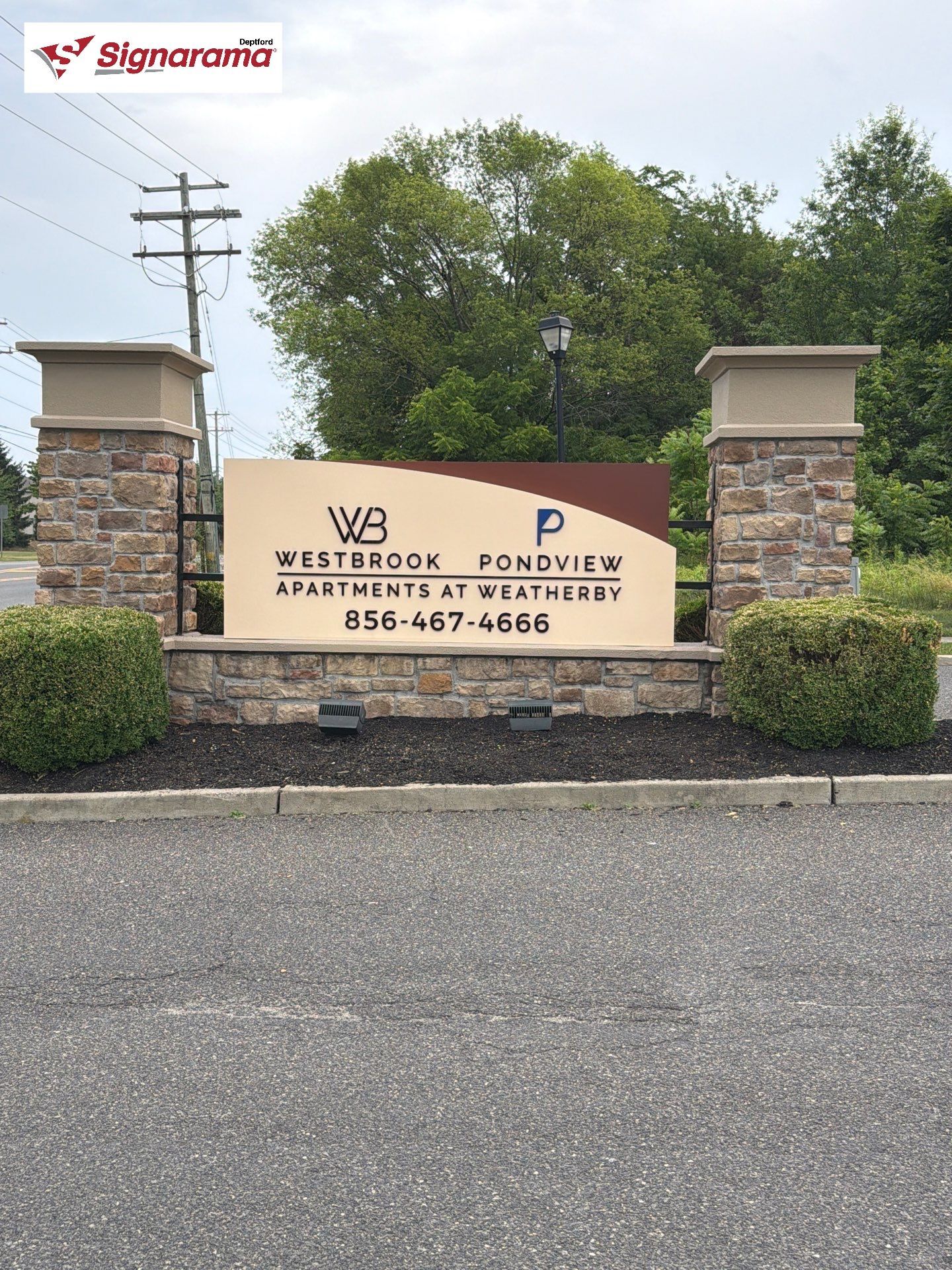 Custom Apartment Entrance Signs in Woolwich Township