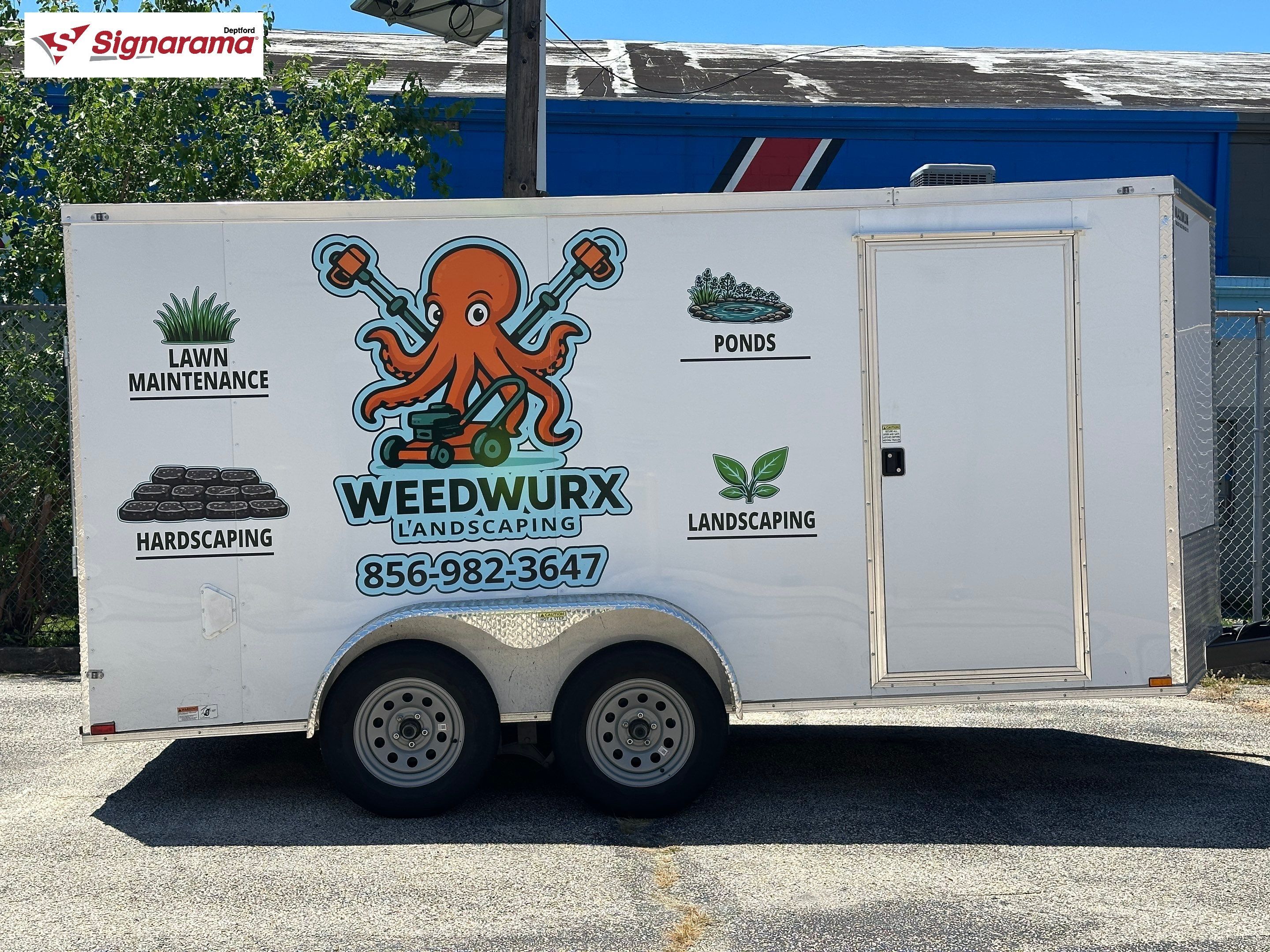 Custom Trailer Graphics in Harrison Township
