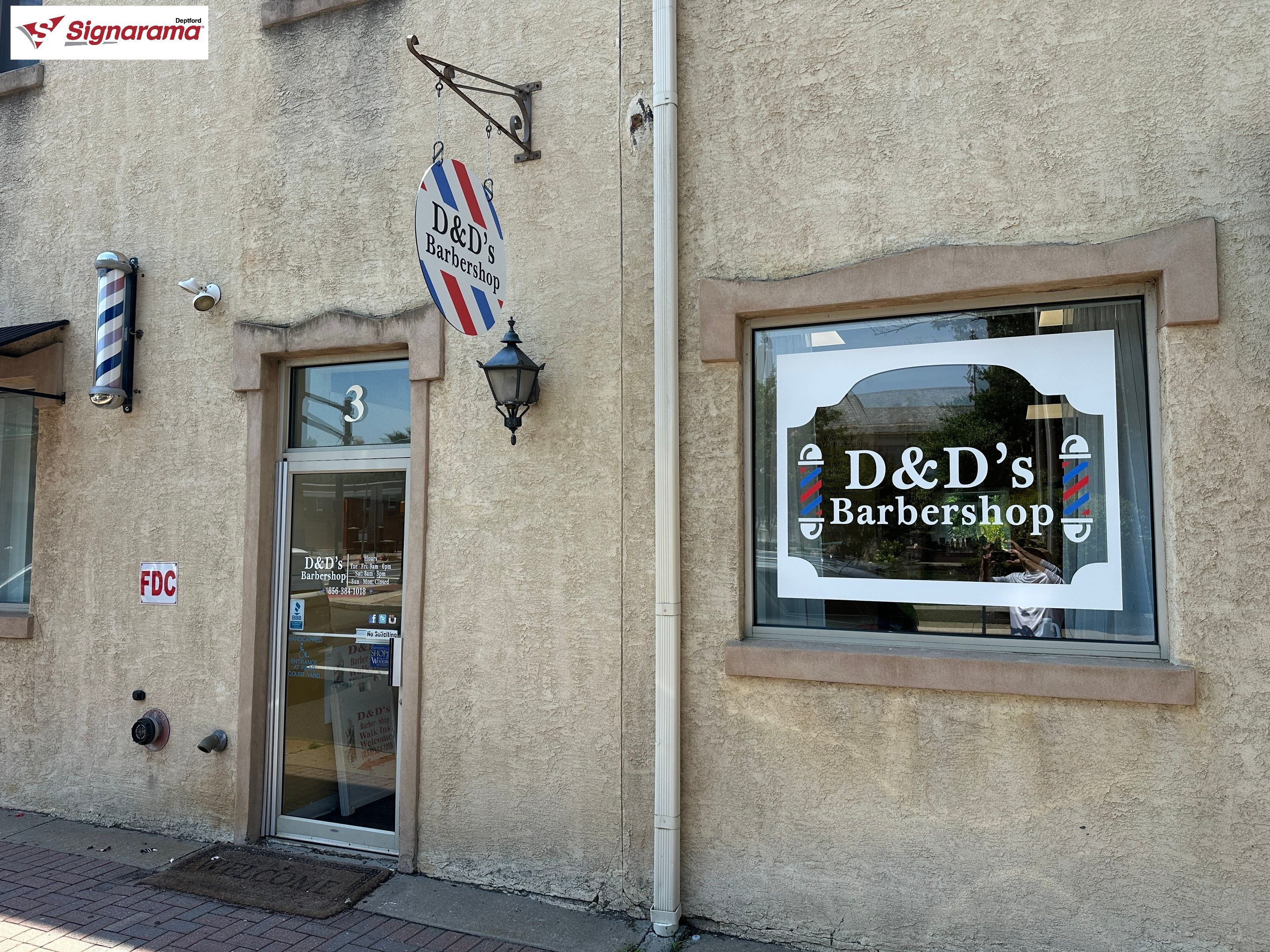 Custom Window Graphics in Woodbury