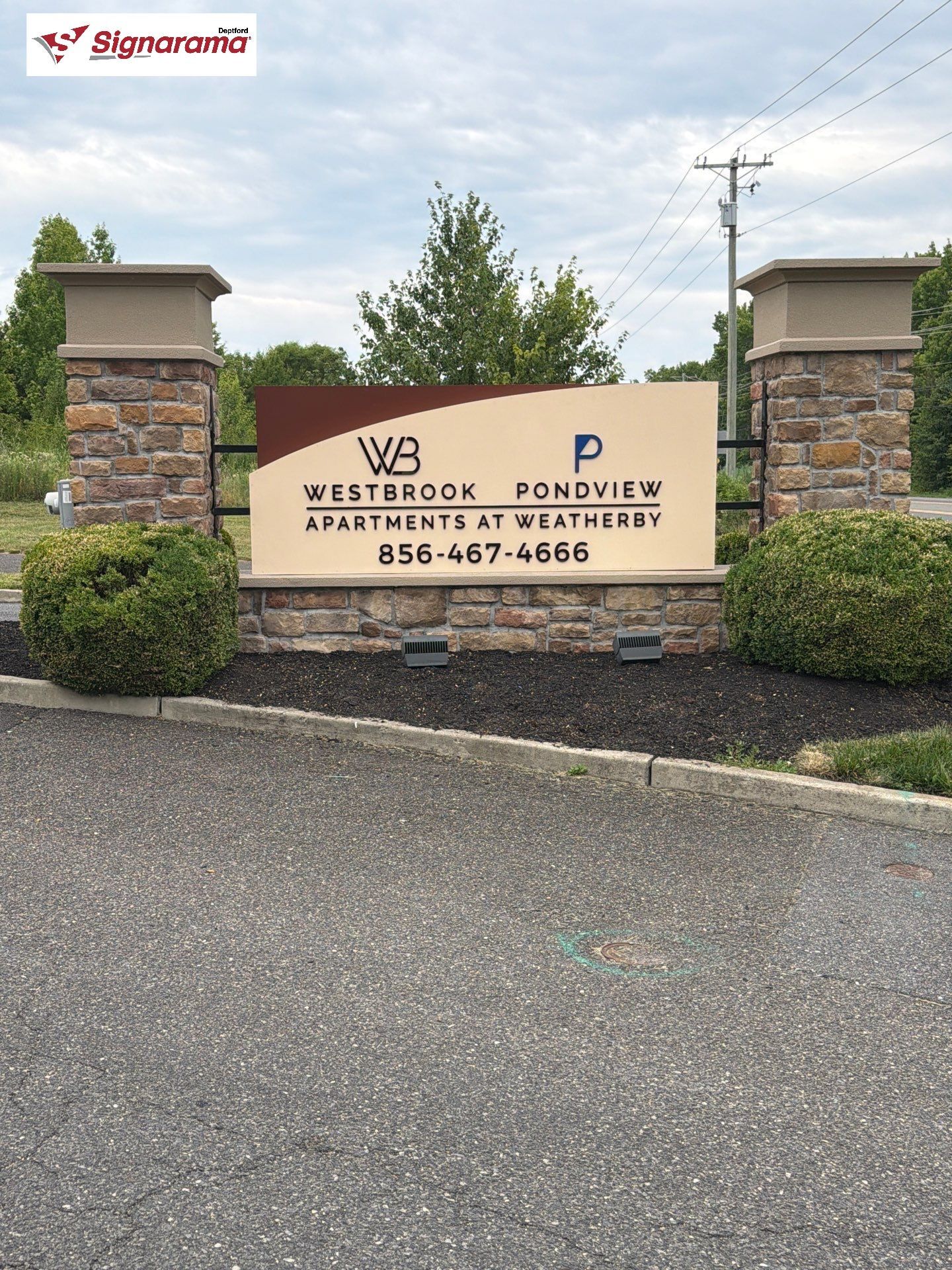 Custom Apartment Entrance Signs in Woolwich Township