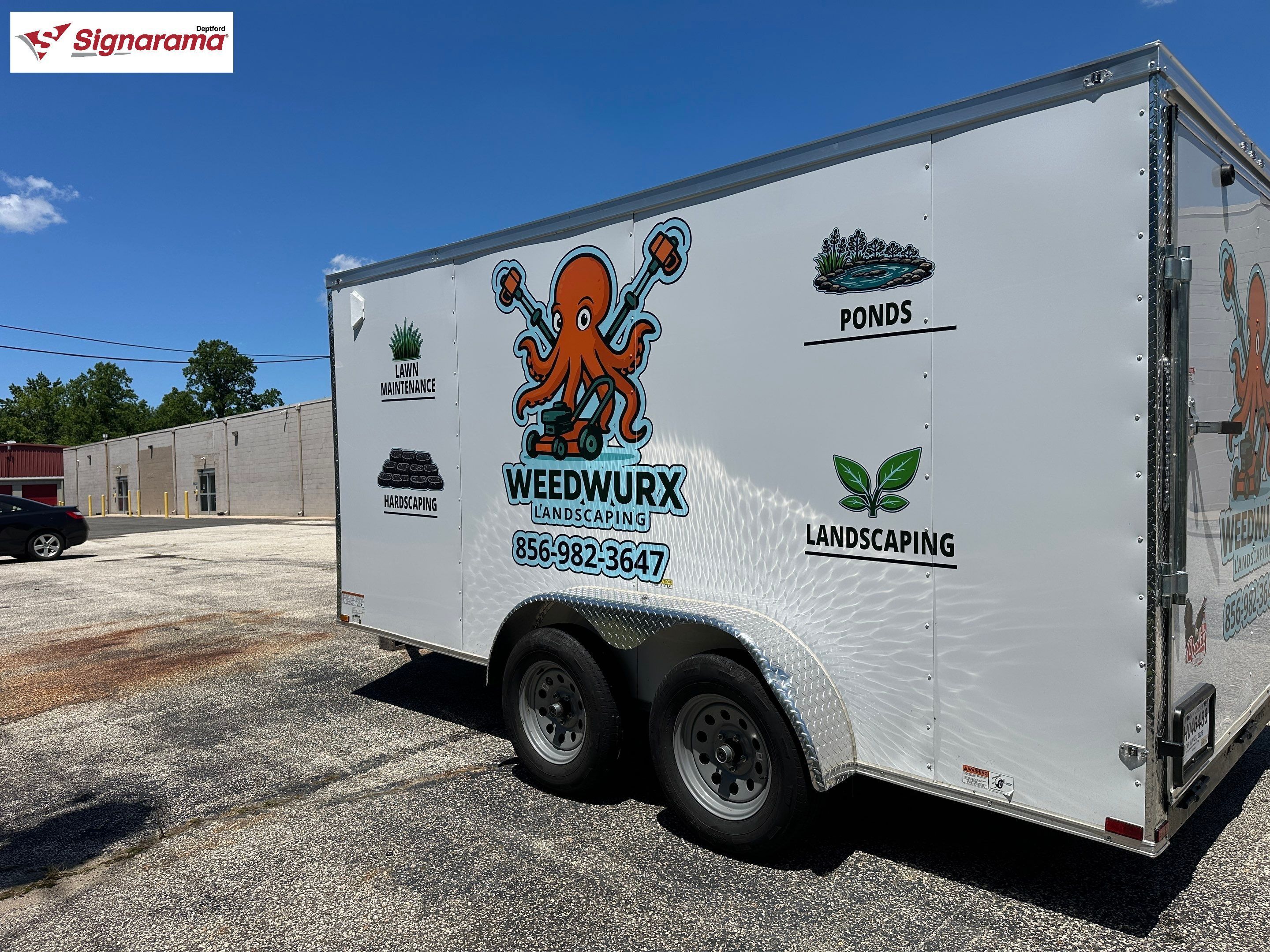 Custom Trailer Graphics in Harrison Township