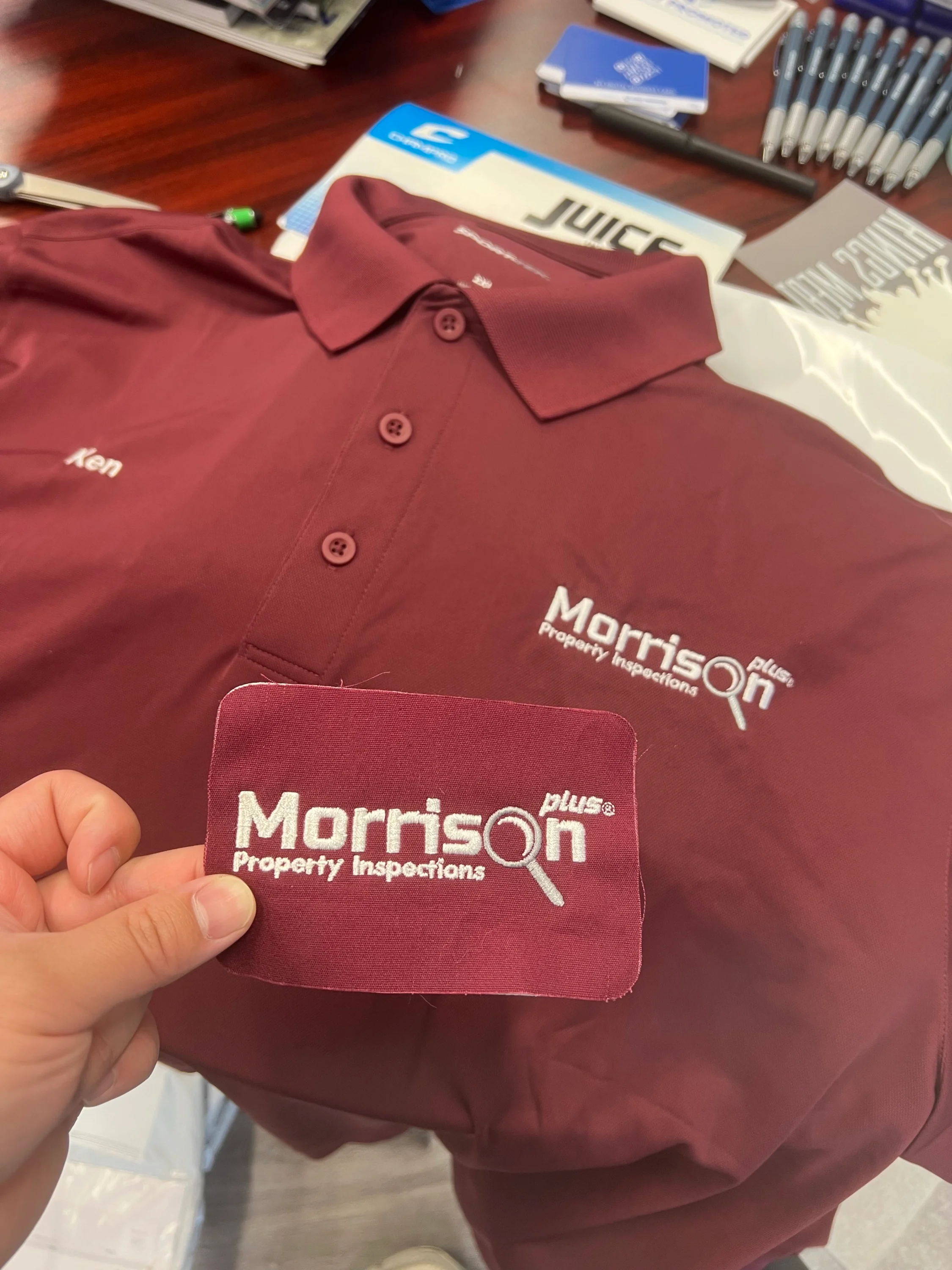 Professional Embroidered Uniforms for Home Inspection Companies