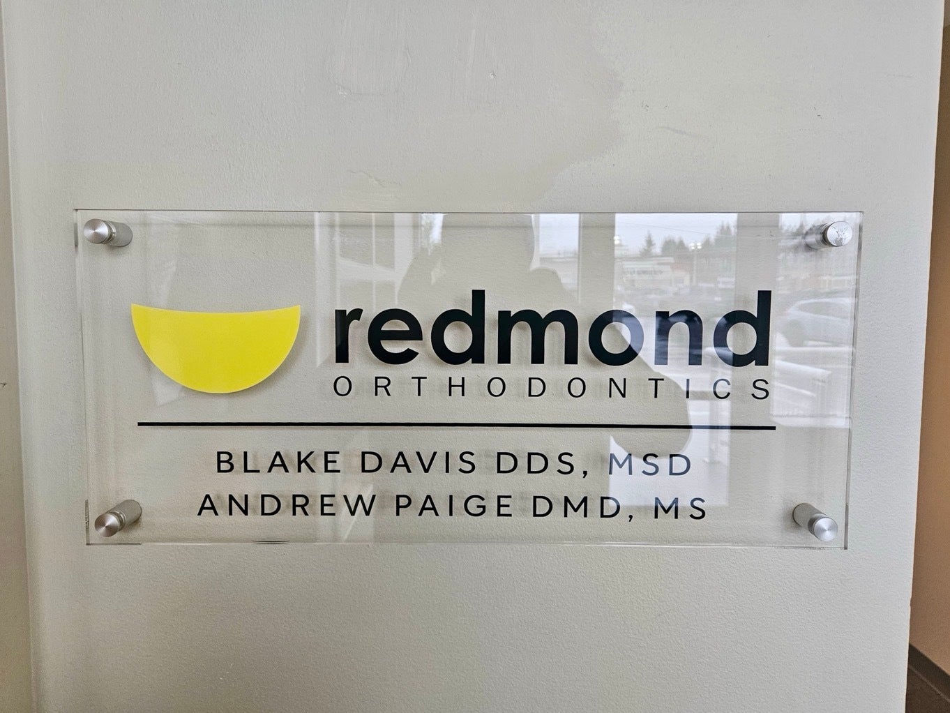 Redmond Orthodontics Lobby Sign: Why Branded Reception Signage Matters for Your Patient Experience - Redmond, WA