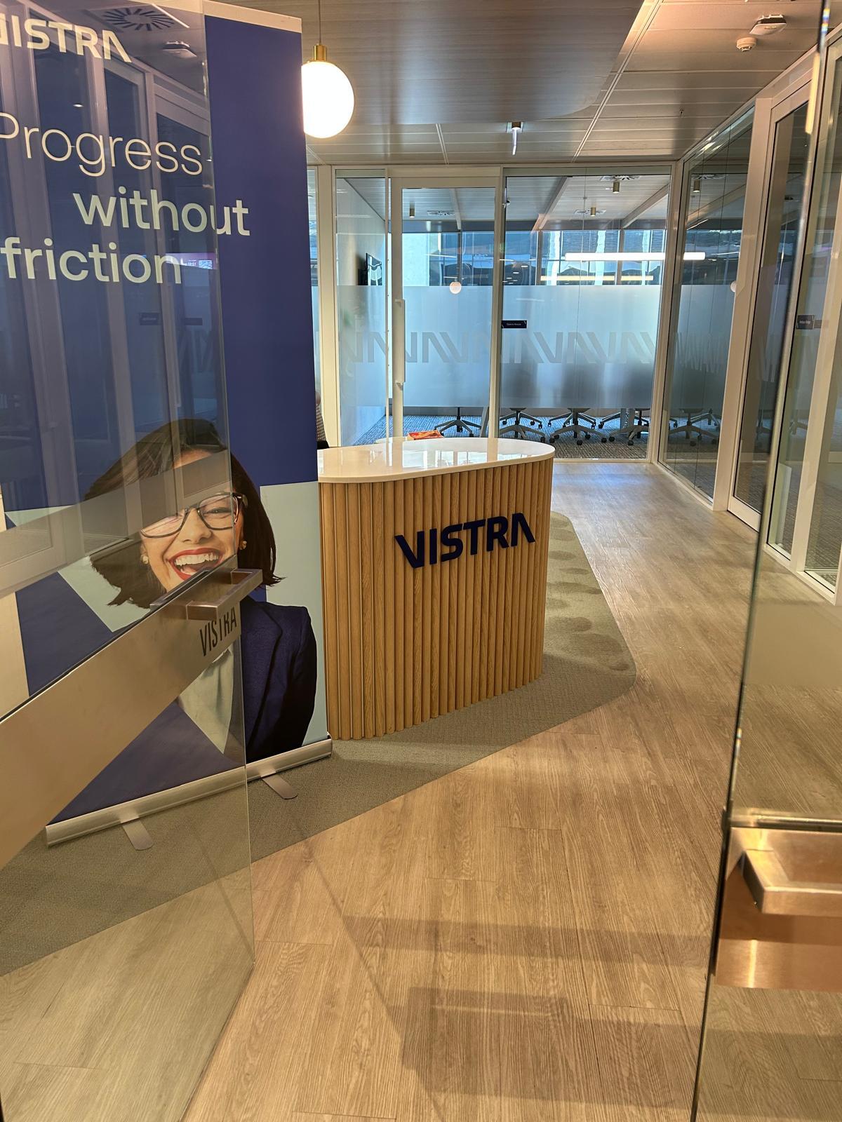 Vistra Office Signages