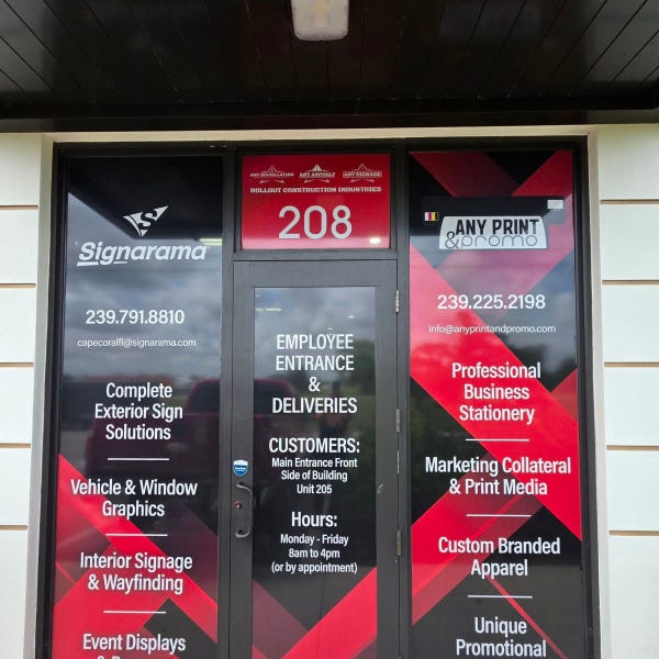 NEW Storefront Signarama