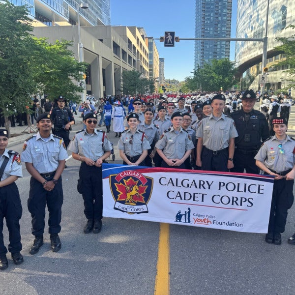 Parade Banner - Calgary Police Cadet Corps